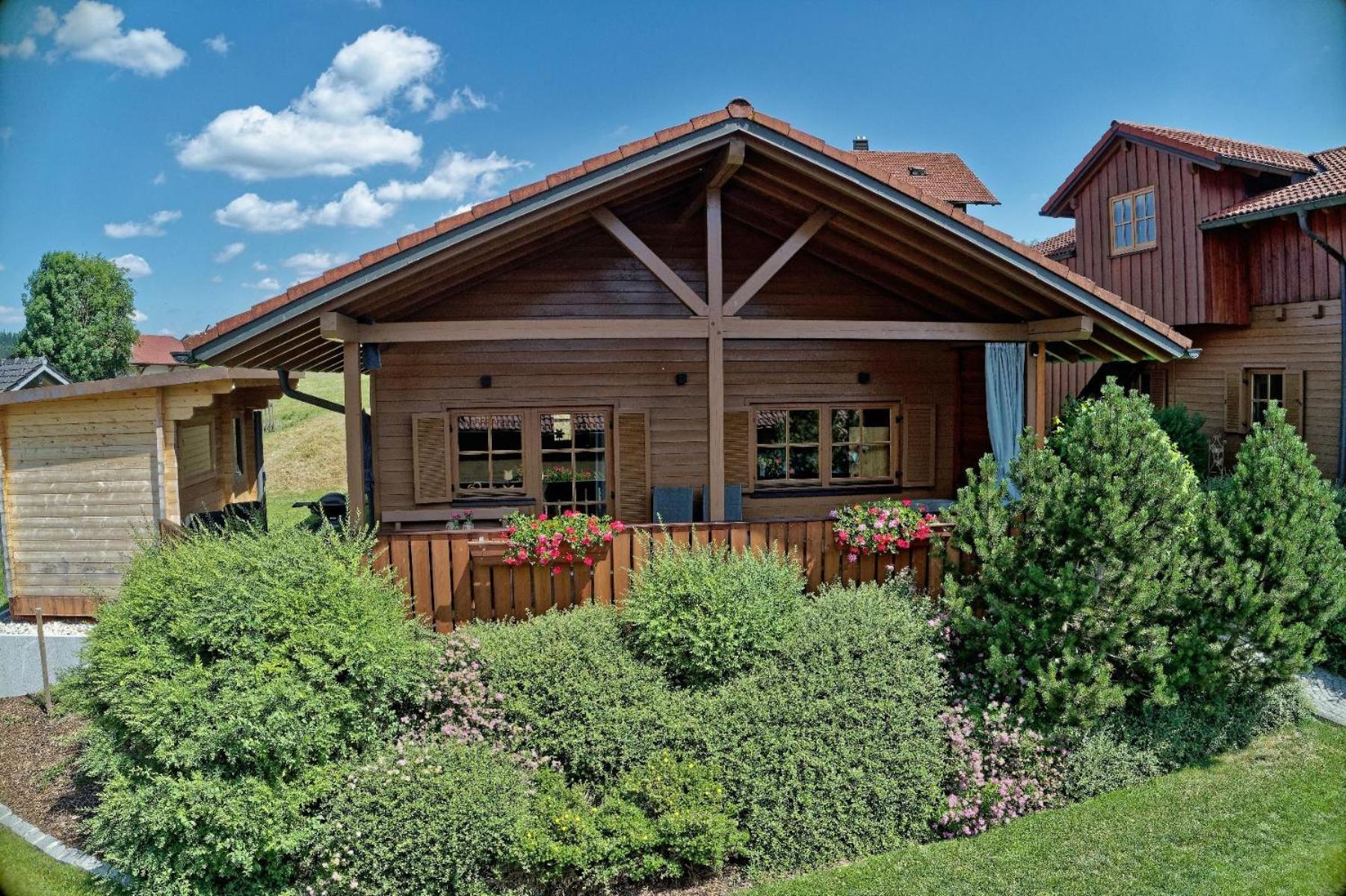 Chalet Leithenwald Zwiesel Bagian luar foto